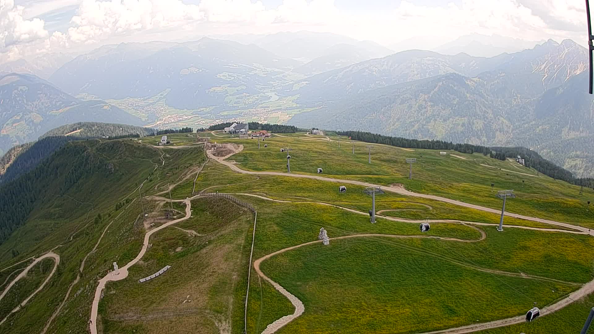Sommet du Kronplatz | vue sur Valdaora – Olang