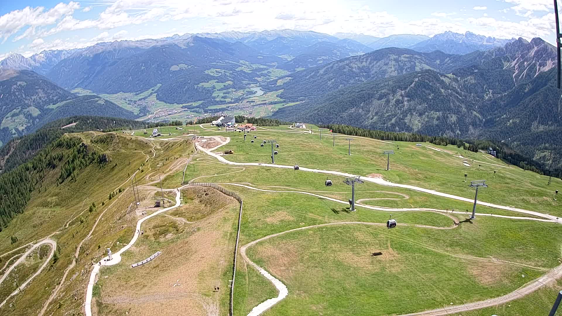 Kronplatz vrh | pogled na Valdaora – Olang