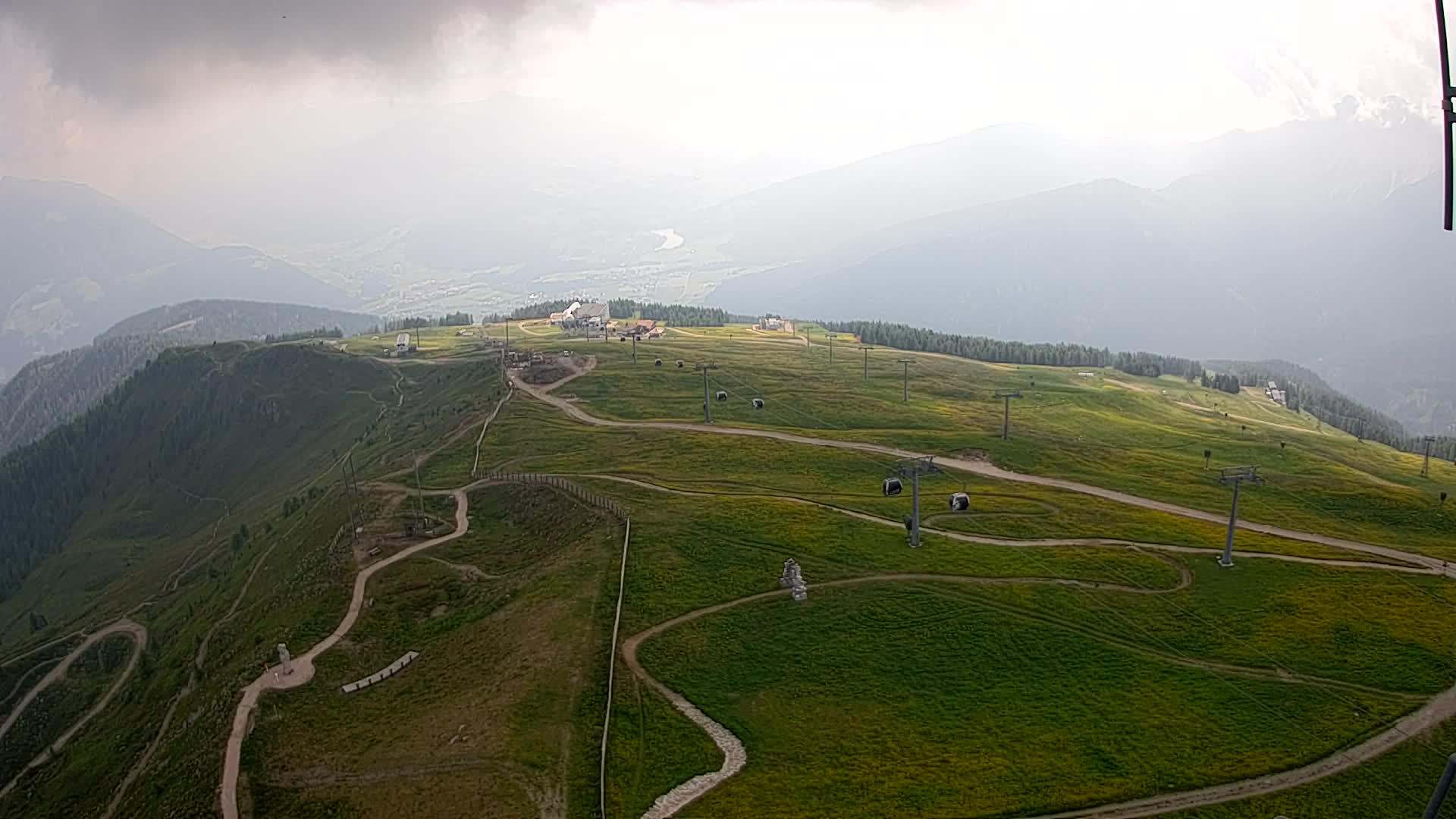 Kronplatz vrh | pogled na Valdaora – Olang