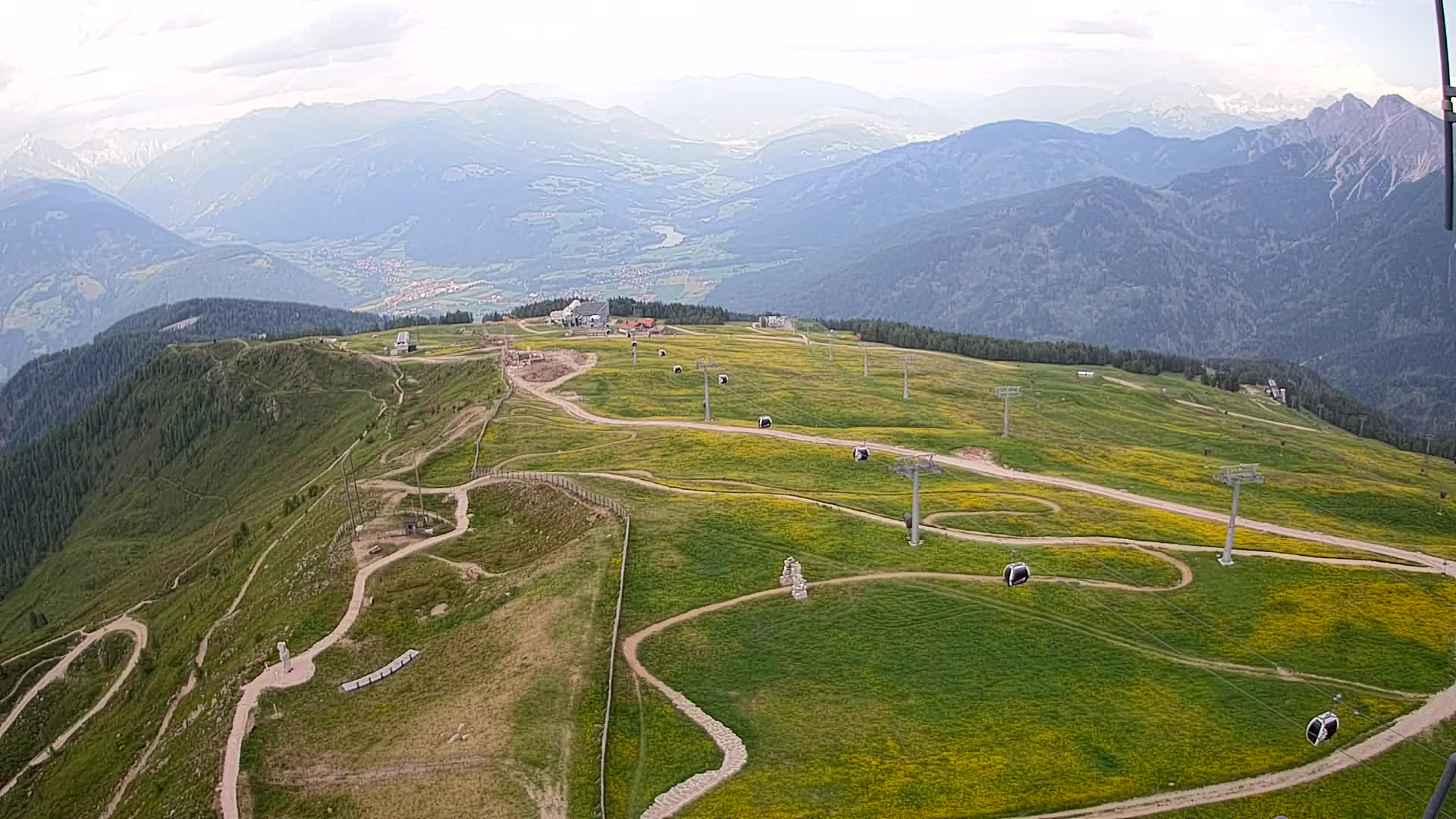 Sommet du Kronplatz | vue sur Valdaora – Olang