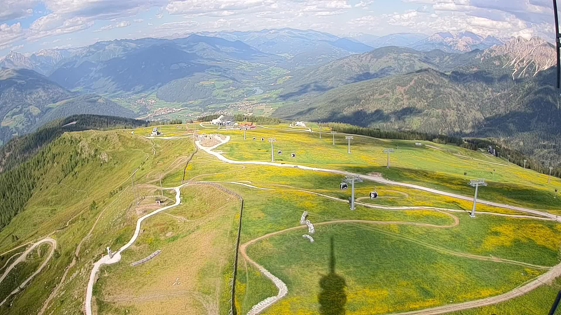 Kronplatz vrh | pogled na Valdaoro – Olang