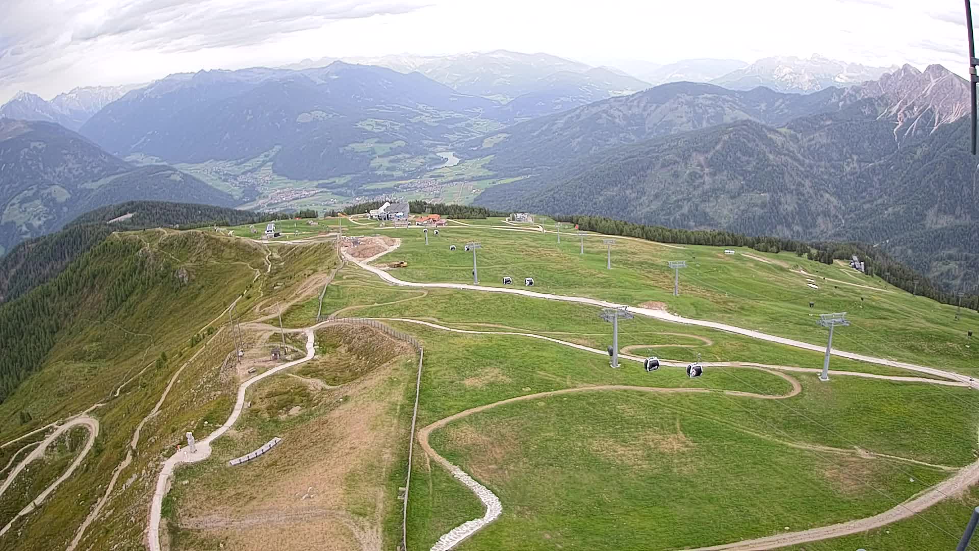 Sommet du Kronplatz | vue sur Valdaora – Olang