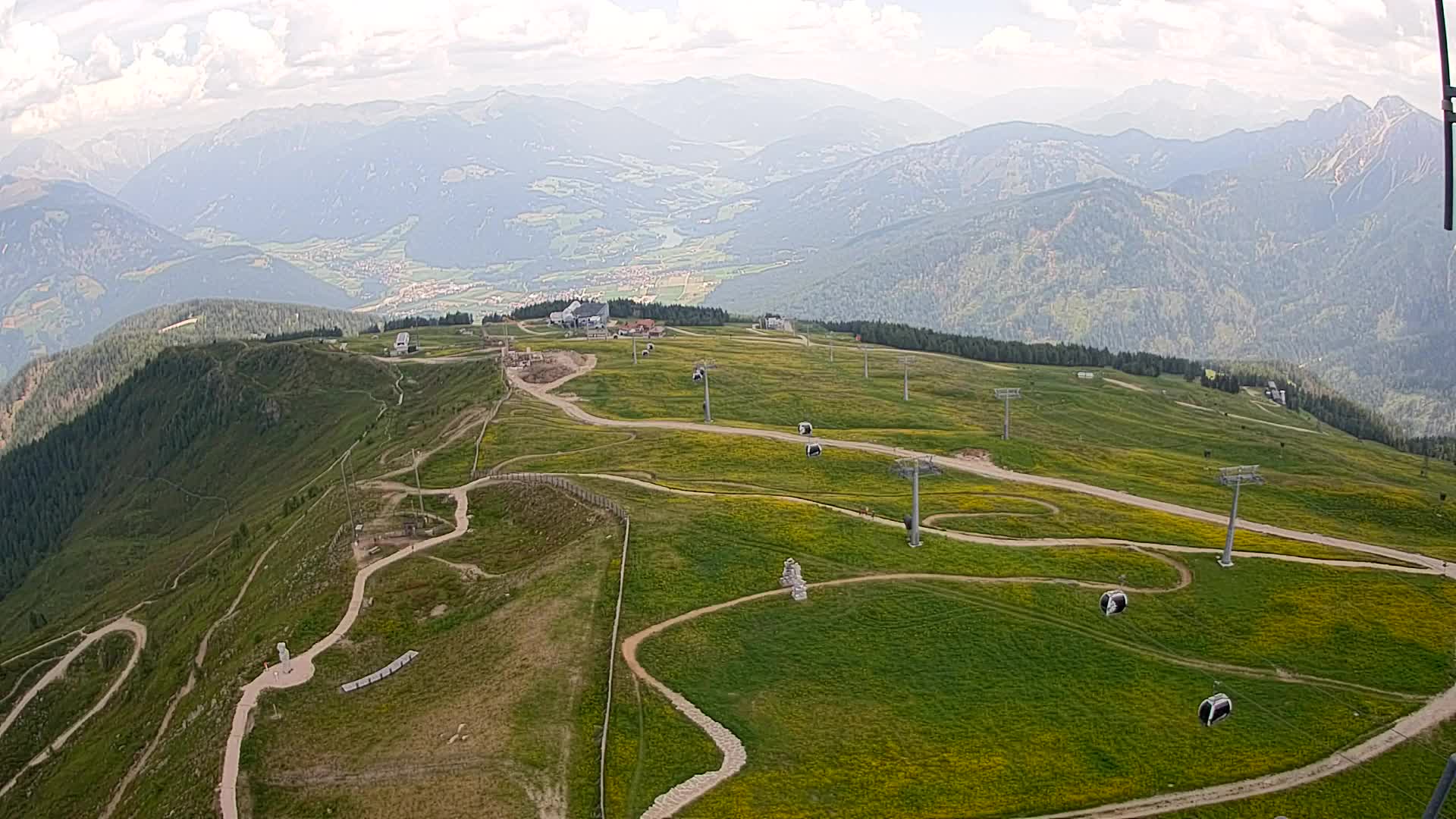 Kronplatz vrh | pogled na Valdaoro – Olang