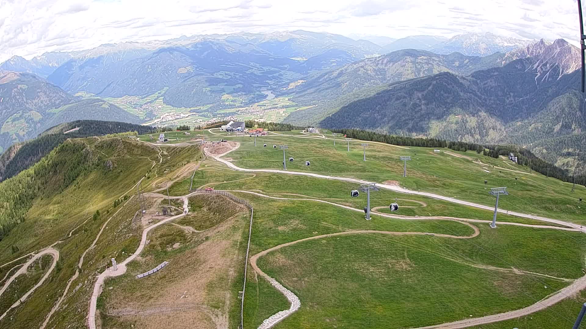 Sommet du Kronplatz | vue sur Valdaora – Olang