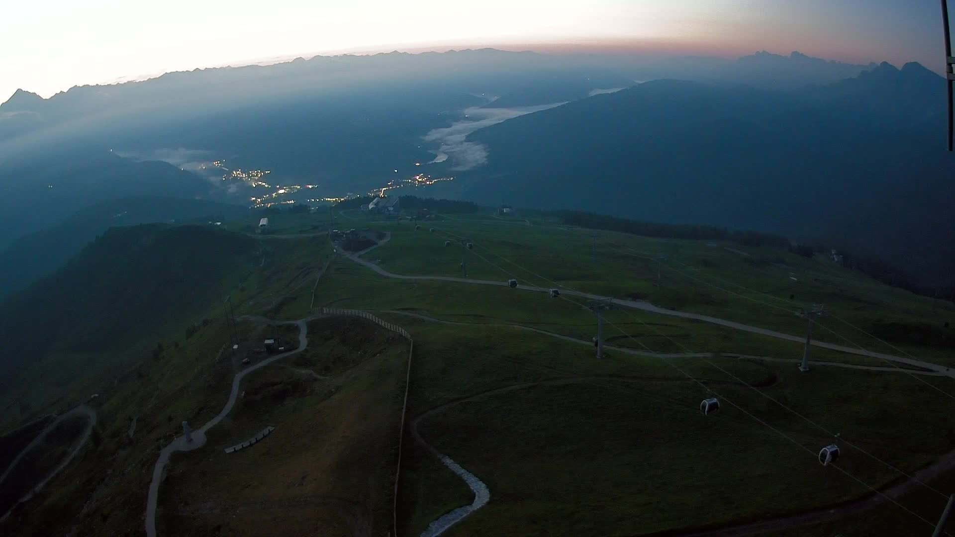 Sommet du Kronplatz | vue sur Valdaora – Olang