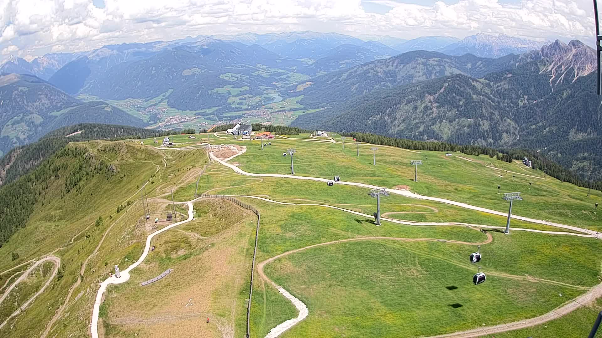 Kronplatz vrh | pogled na Valdaora – Olang