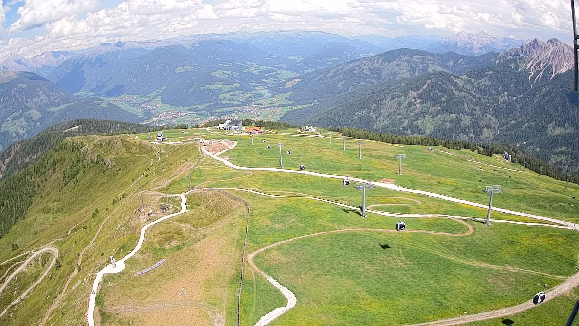 Kronplatz vrh | pogled na Valdaora – Olang