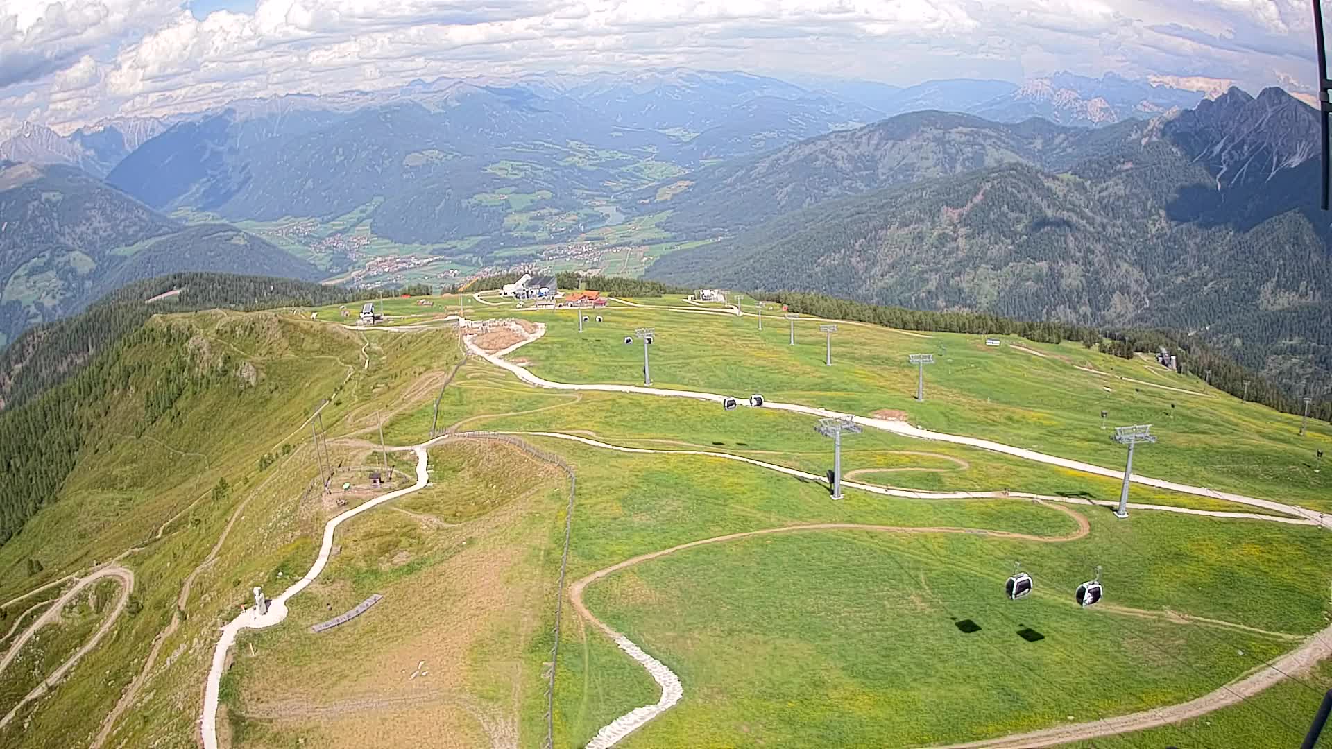 Sommet du Kronplatz | vue sur Valdaora – Olang