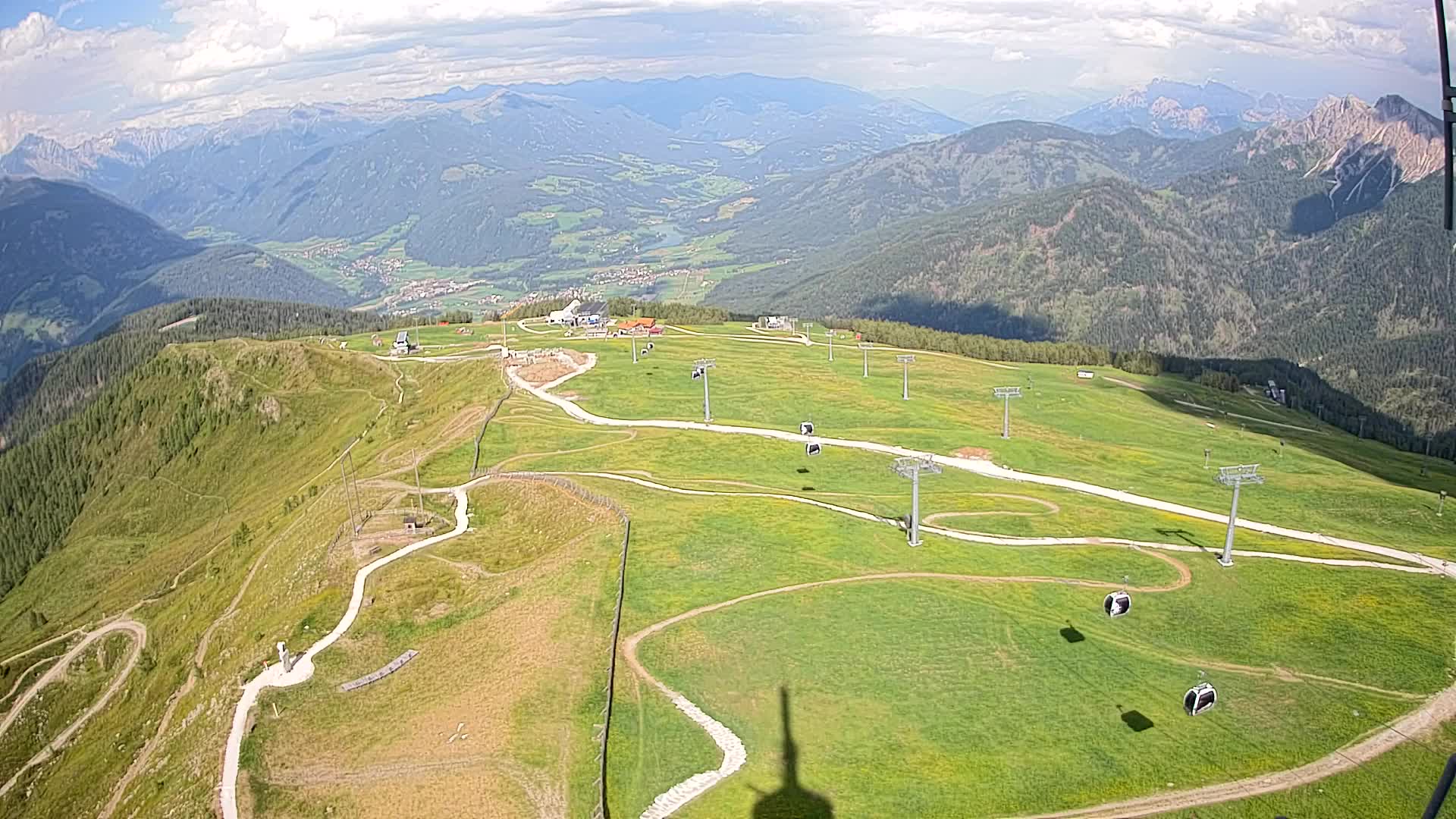 Sommet du Kronplatz | vue sur Valdaora – Olang