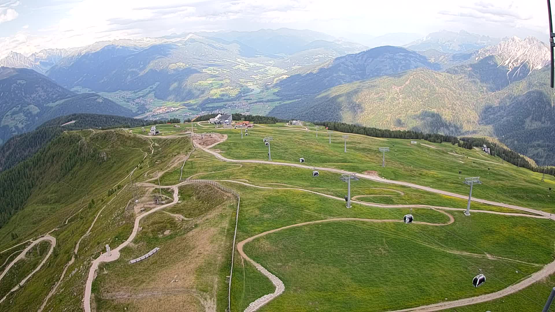 Sommet du Kronplatz | vue sur Valdaora – Olang