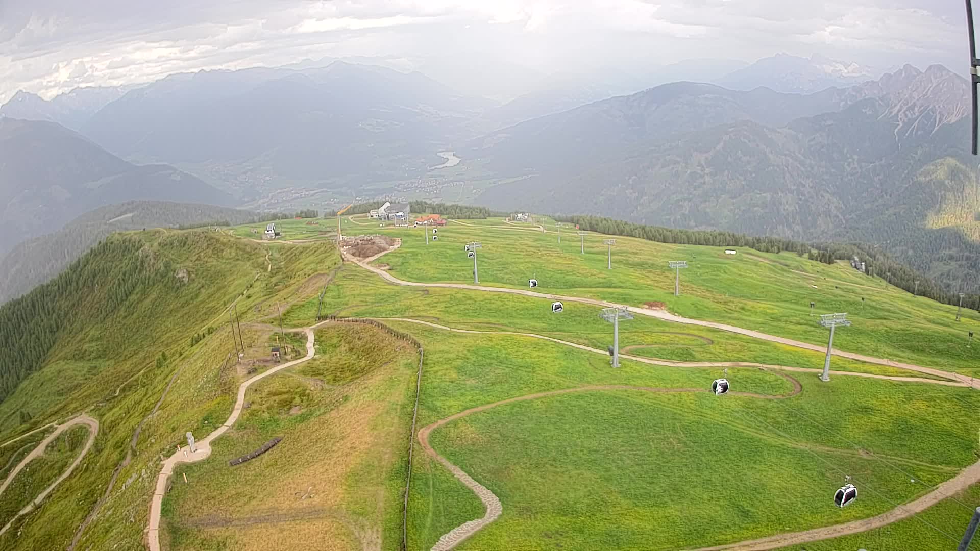 Sommet du Kronplatz | vue sur Valdaora – Olang