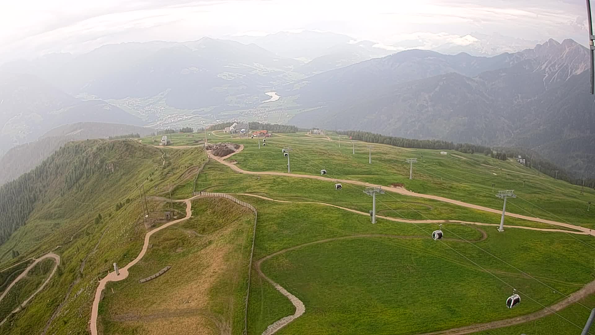Sommet du Kronplatz | vue sur Valdaora – Olang