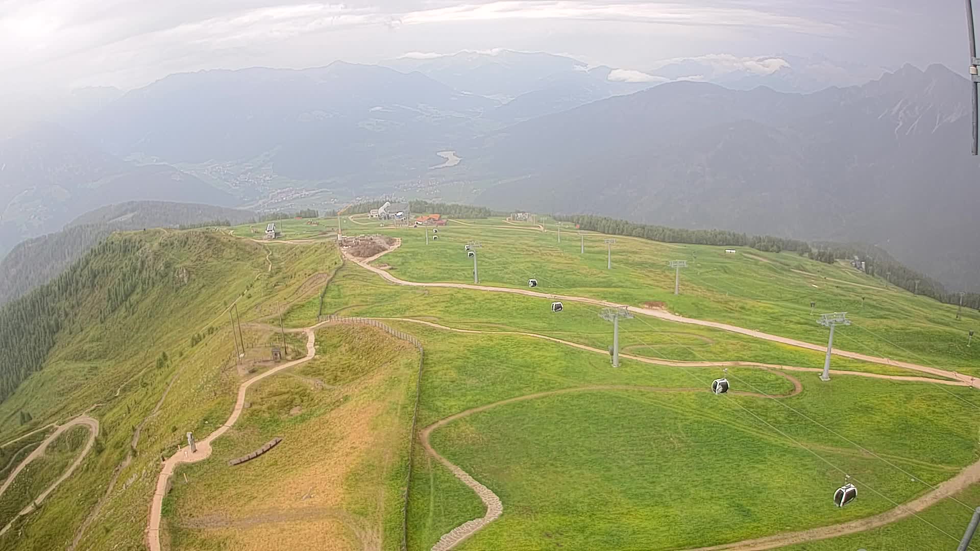 Sommet du Kronplatz | vue sur Valdaora – Olang