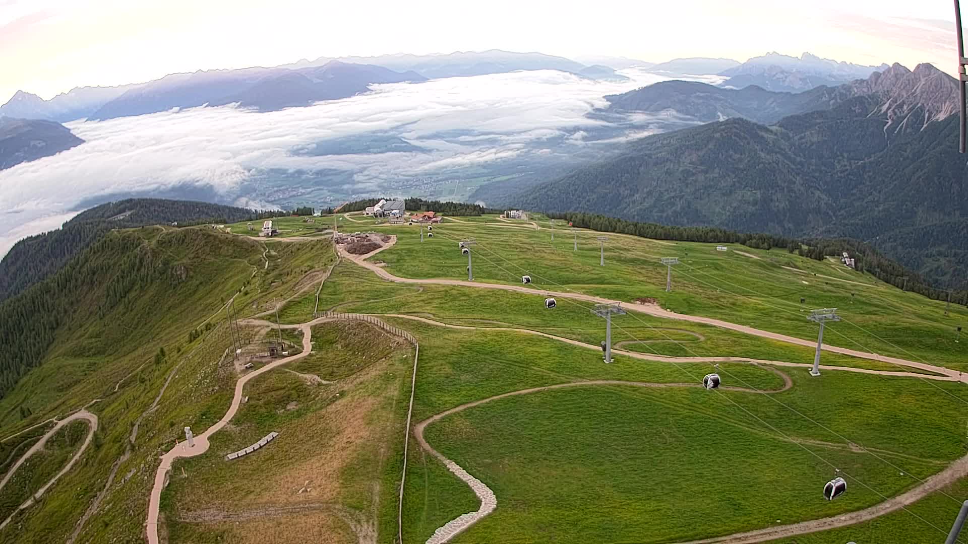 Kronplatz vrh | pogled na Valdaoro – Olang
