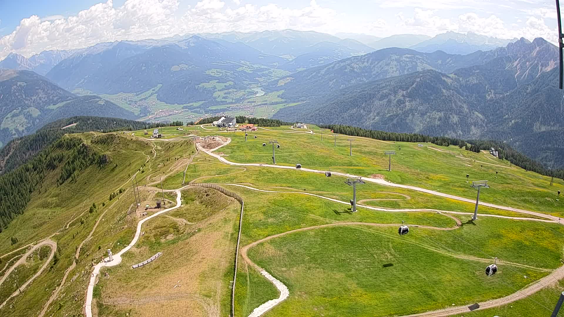 Kronplatz vrh | pogled na Valdaora – Olang