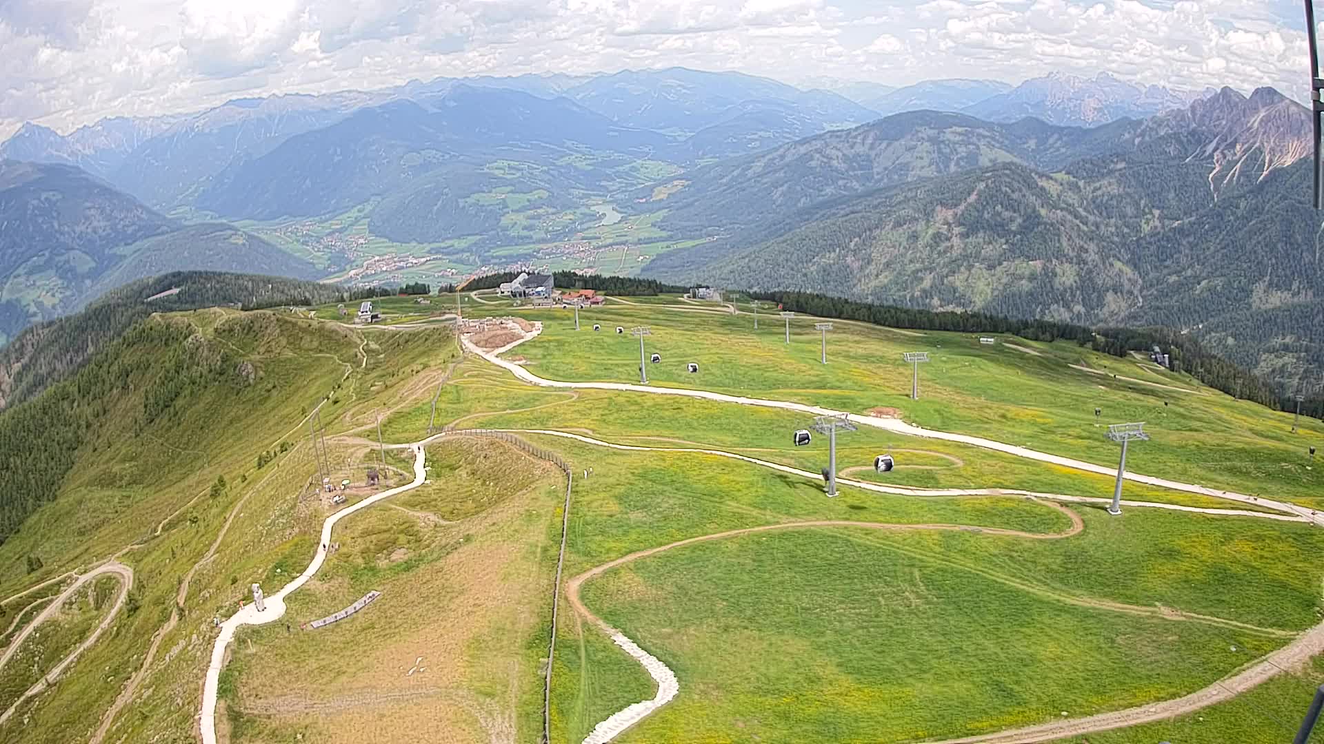 Kronplatz vrh | pogled na Valdaora – Olang