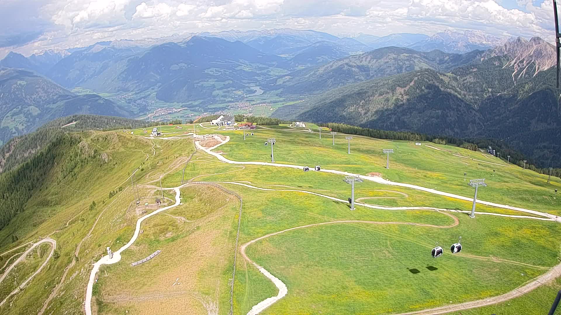 Cima Kronplatz | vista a Valdaora – Olang