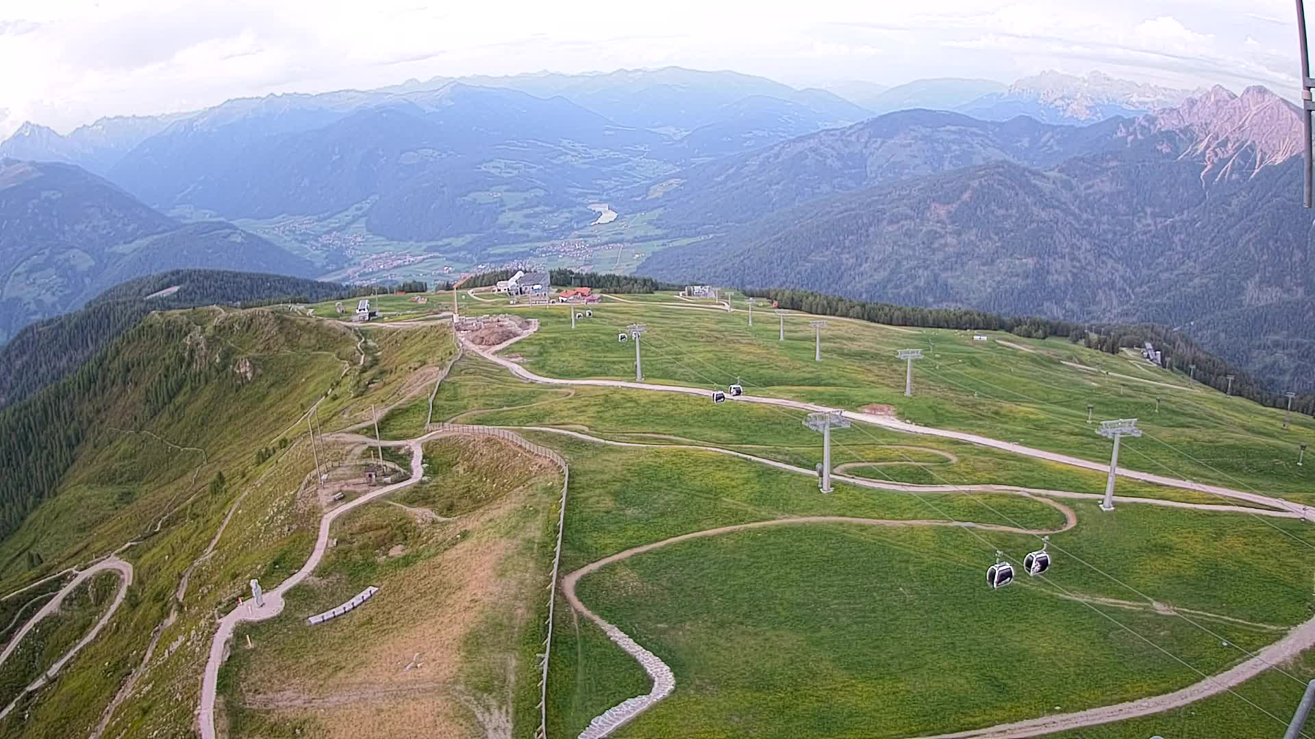 Kronplatz vrh | pogled na Valdaoro – Olang