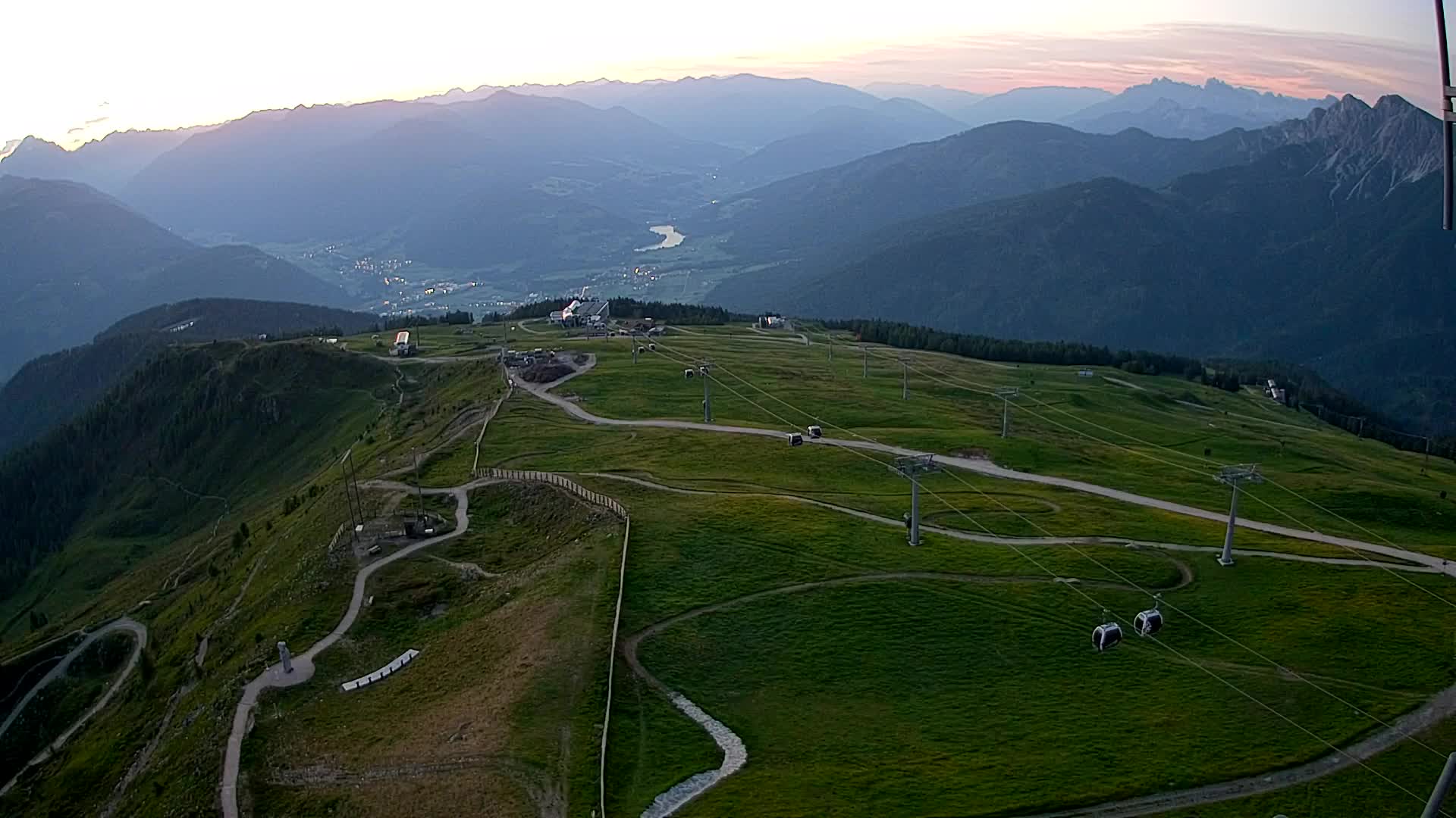 Kronplatz vrh | pogled na Valdaora – Olang