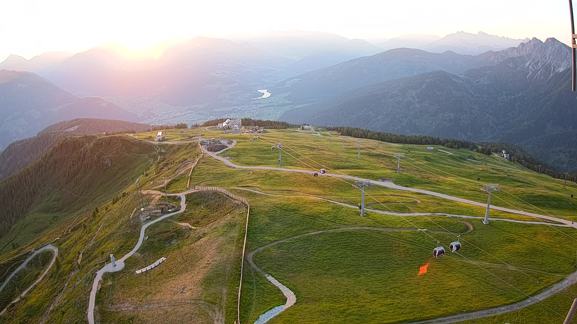 Kronplatz vrh | pogled na Valdaora – Olang