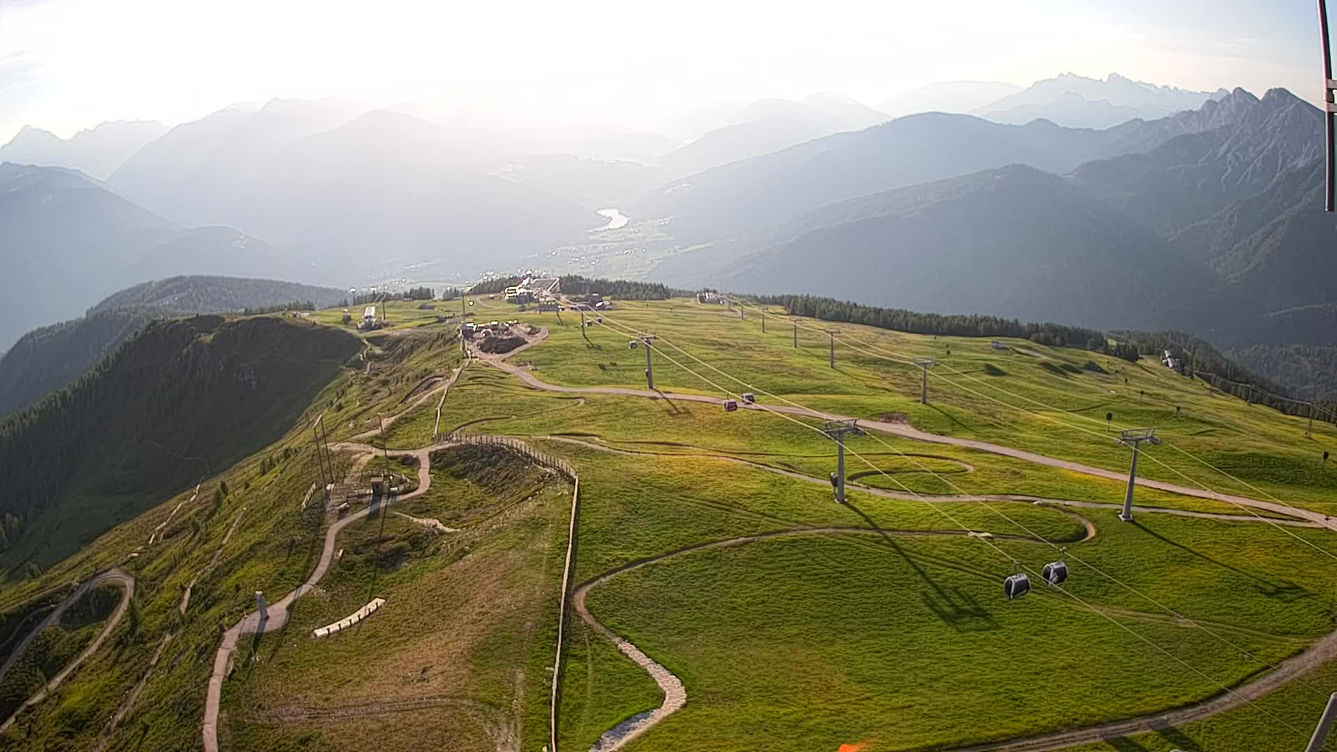 Kronplatz vrh | pogled na Valdaora – Olang