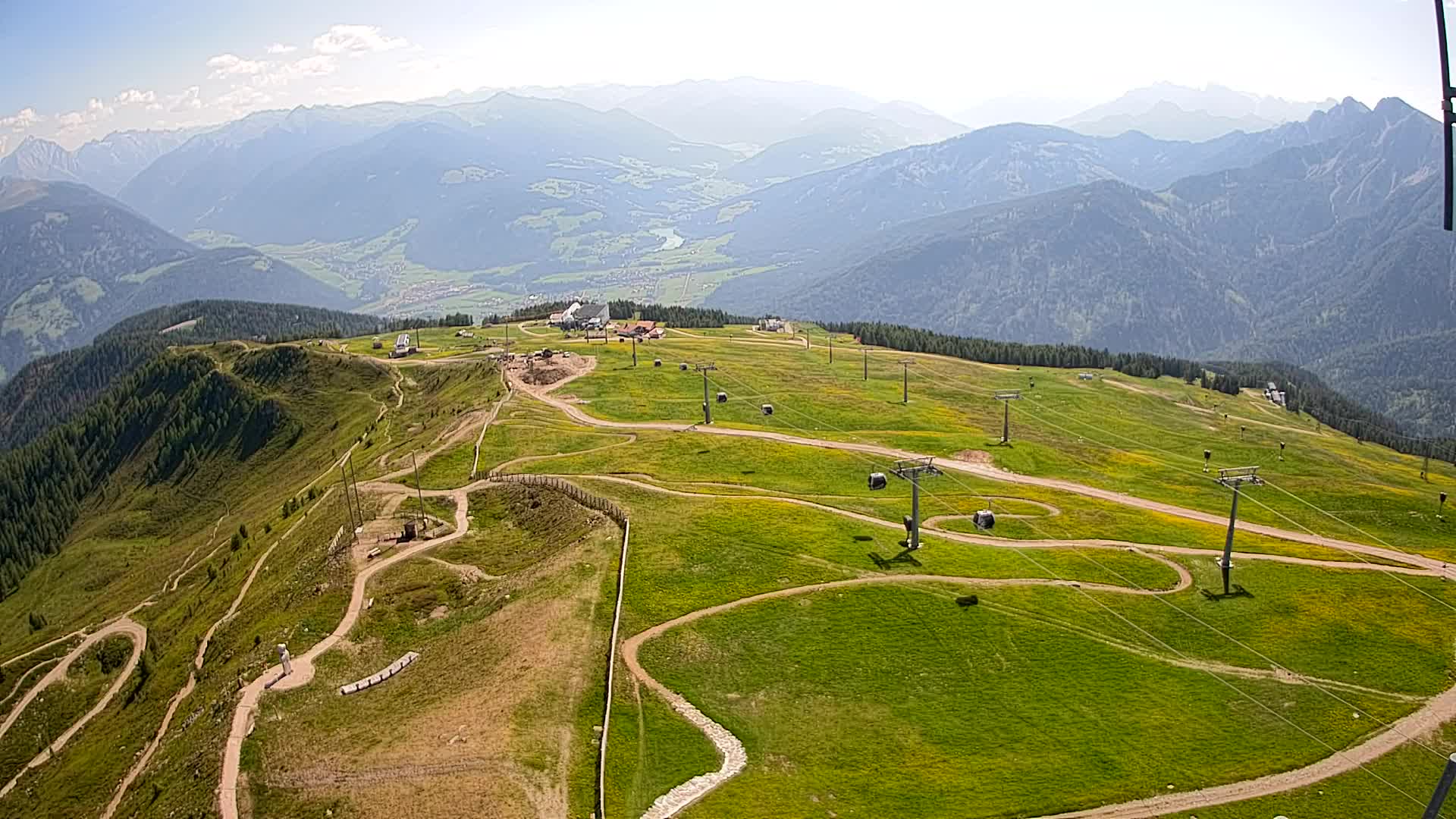 Sommet du Kronplatz | vue sur Valdaora – Olang