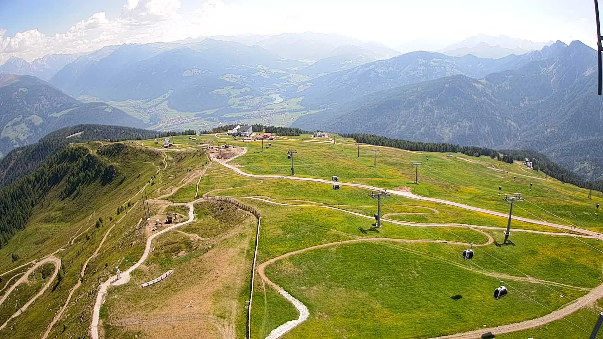Sommet du Kronplatz | vue sur Valdaora – Olang