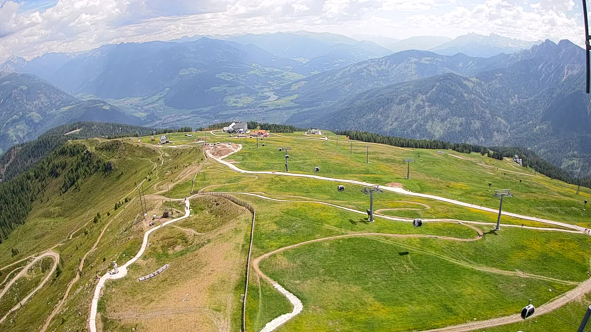 Kronplatz vrh | pogled na Valdaora – Olang