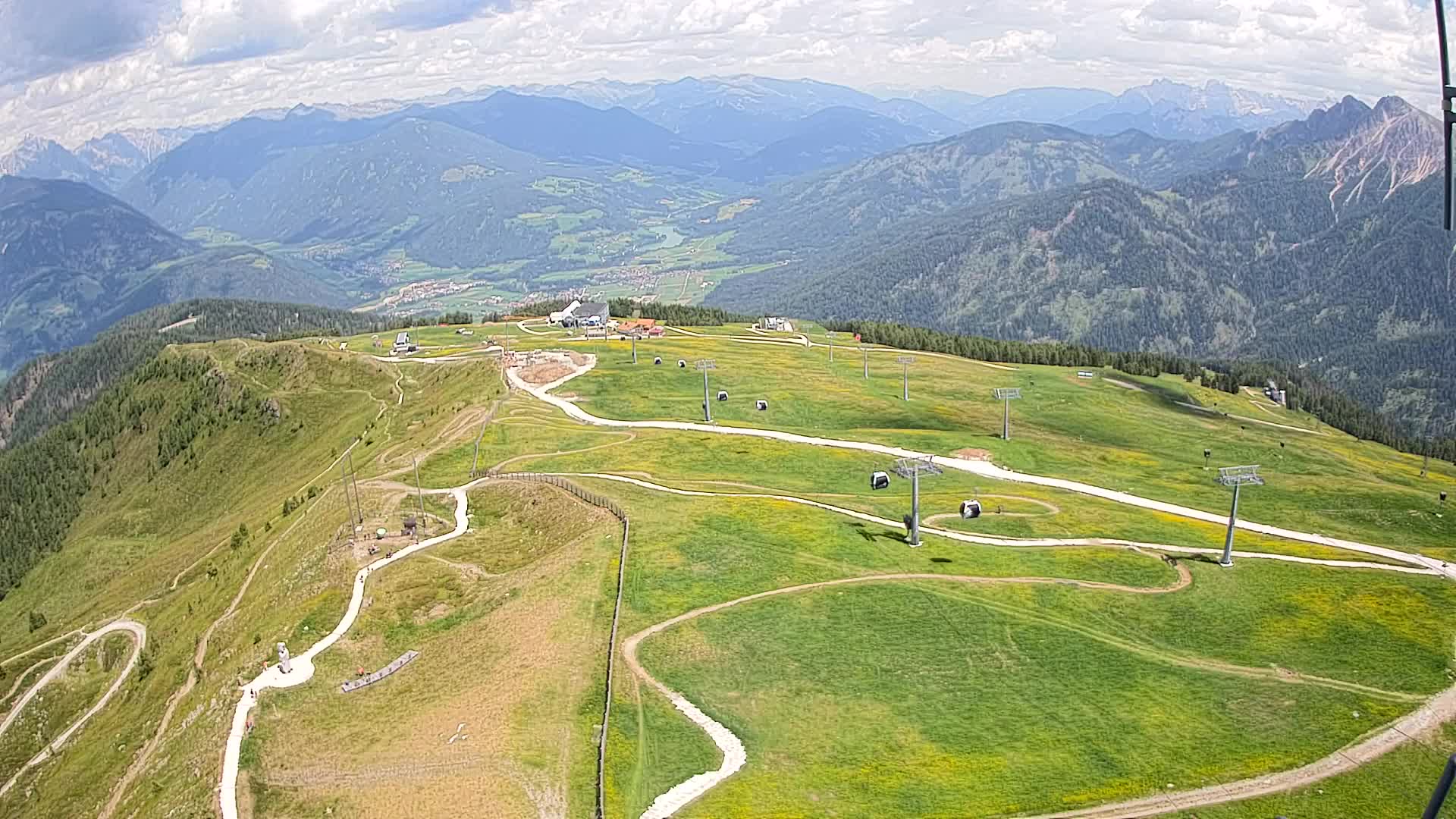Kronplatz vrh | pogled na Valdaoro – Olang