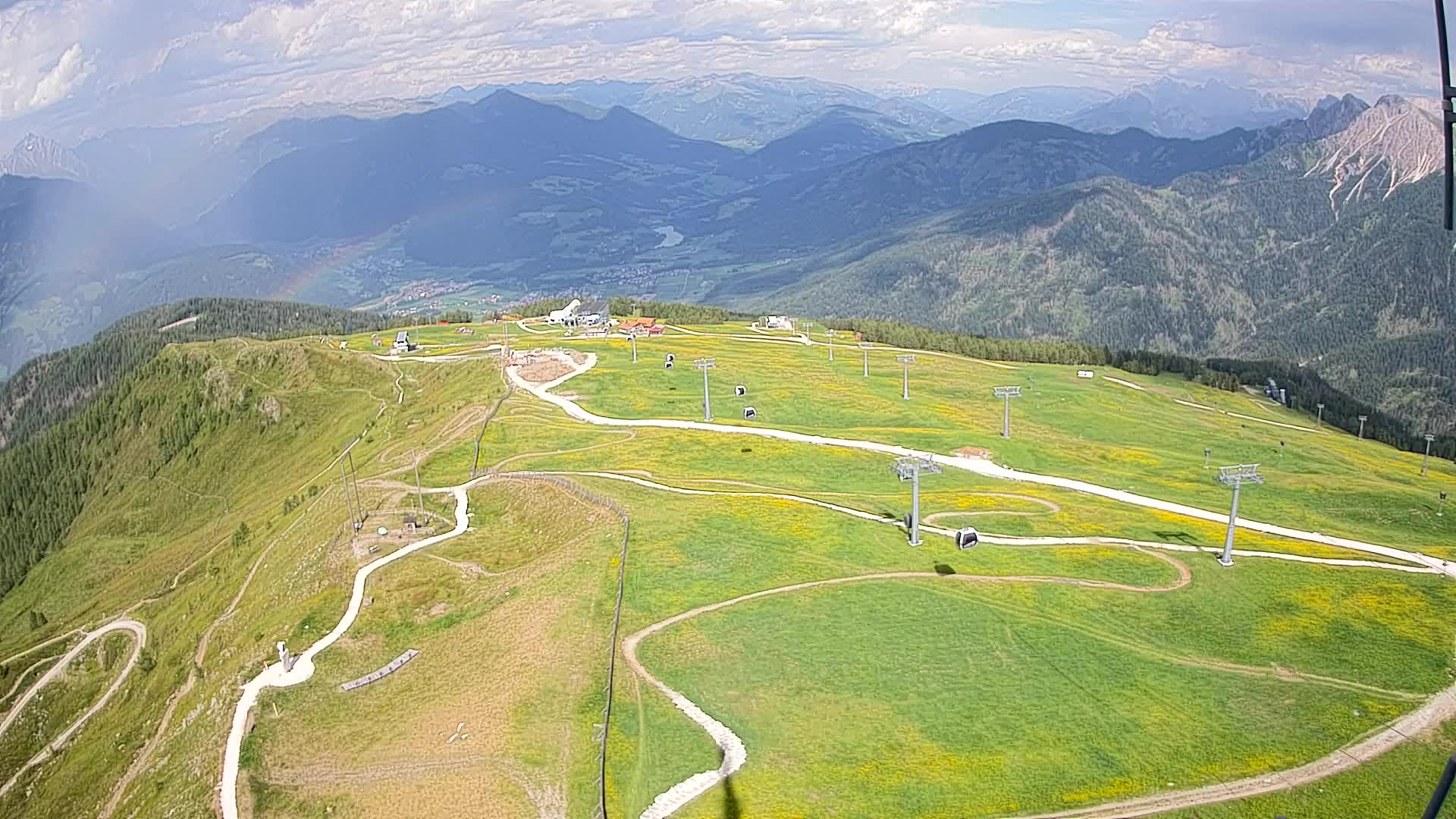 Kronplatz vrh | pogled na Valdaora – Olang