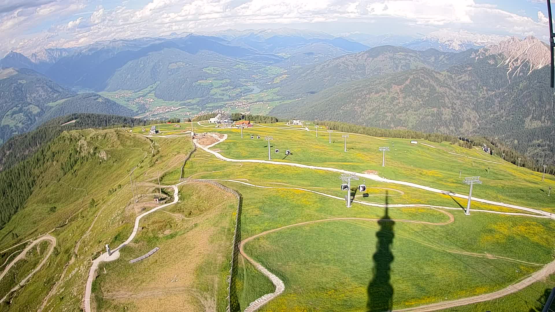 Sommet du Kronplatz | vue sur Valdaora – Olang