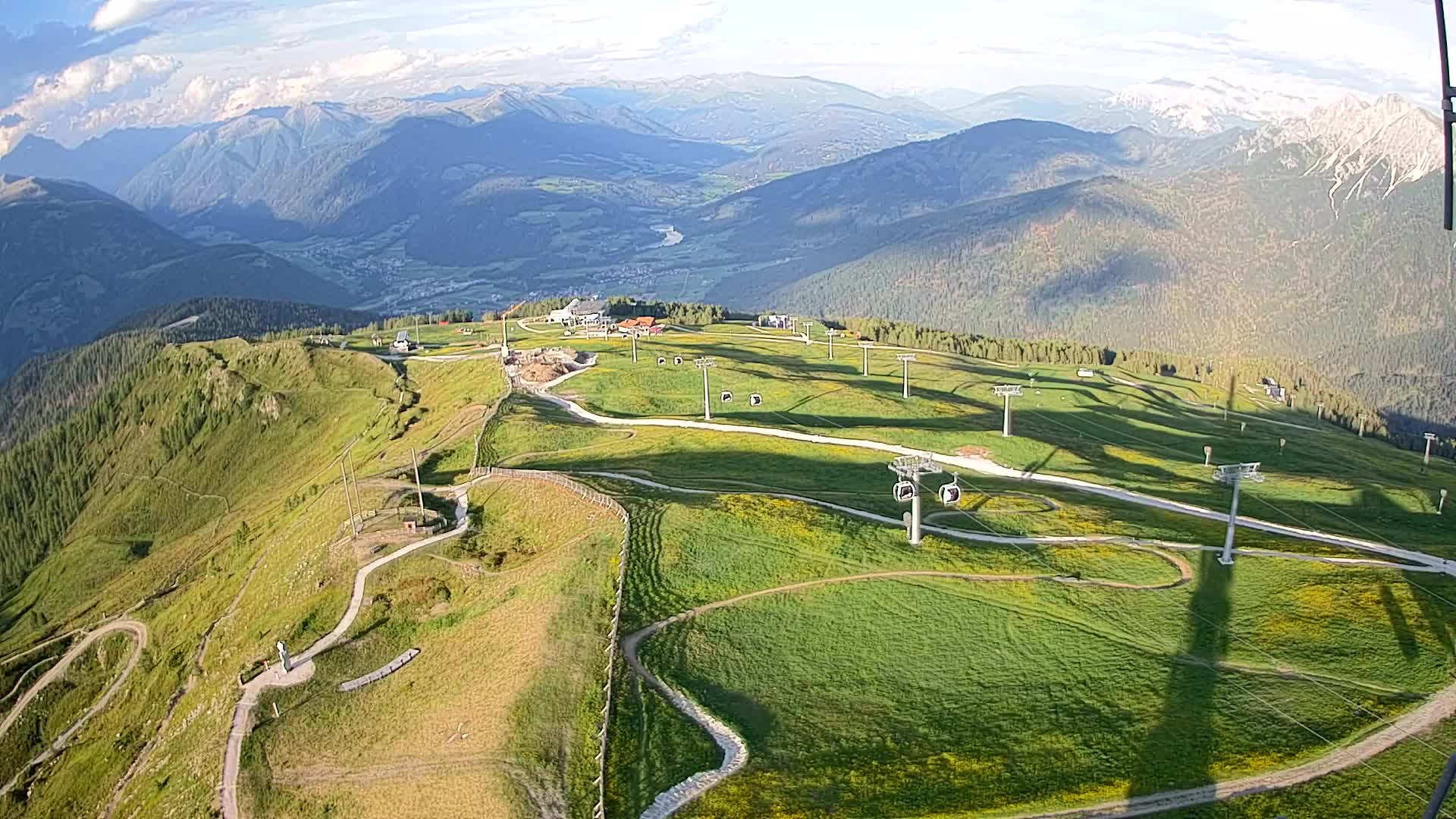 Sommet du Kronplatz | vue sur Valdaora – Olang
