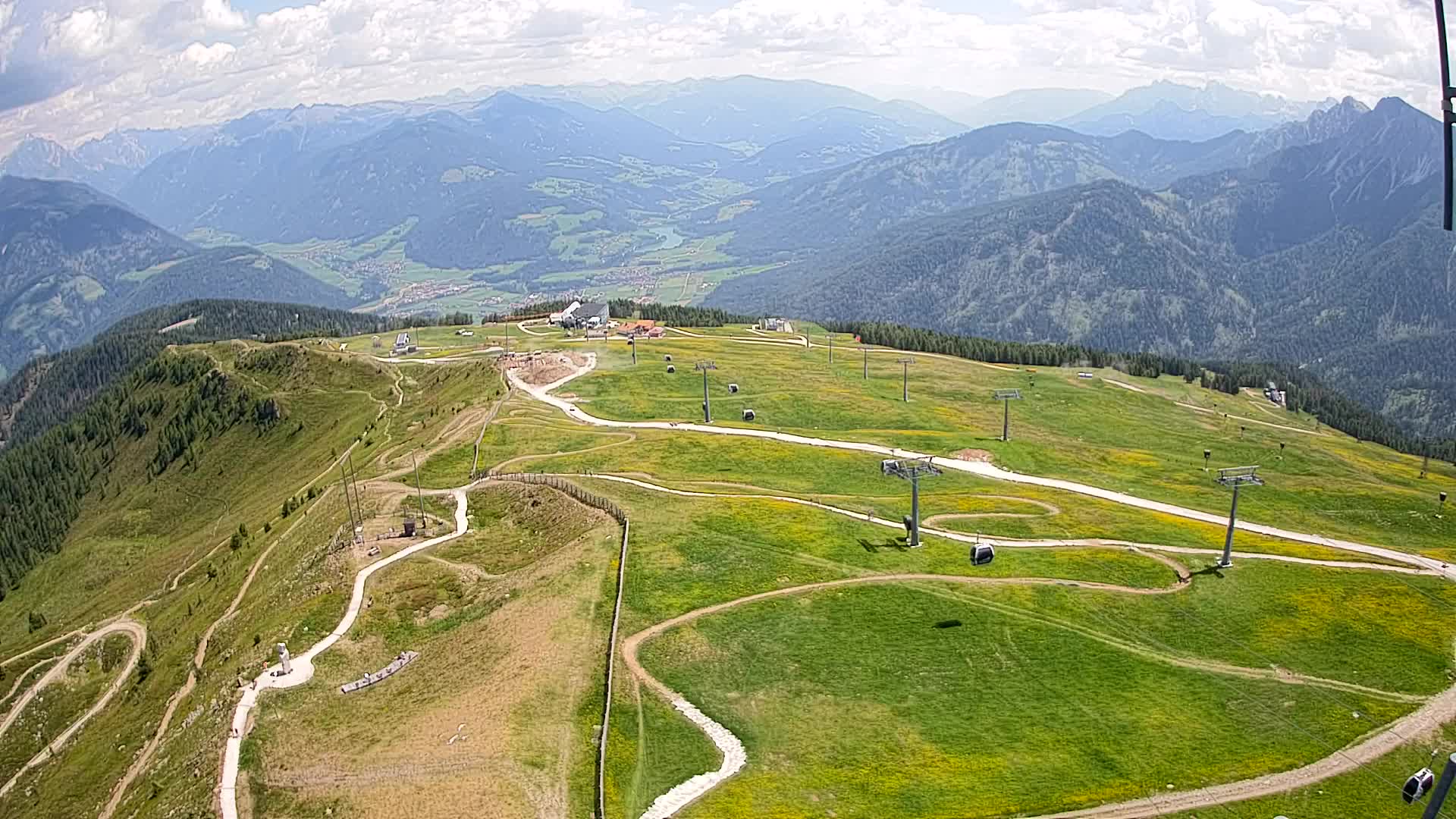 Kronplatz vrh | pogled na Valdaora – Olang