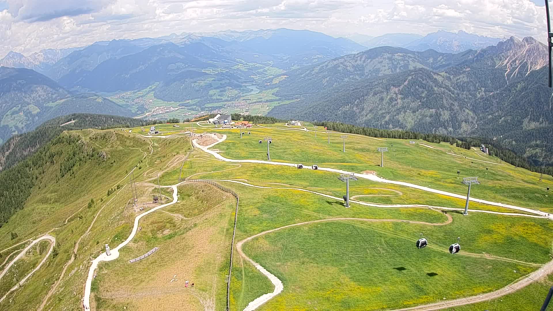 Kronplatz vrh | pogled na Valdaoro – Olang