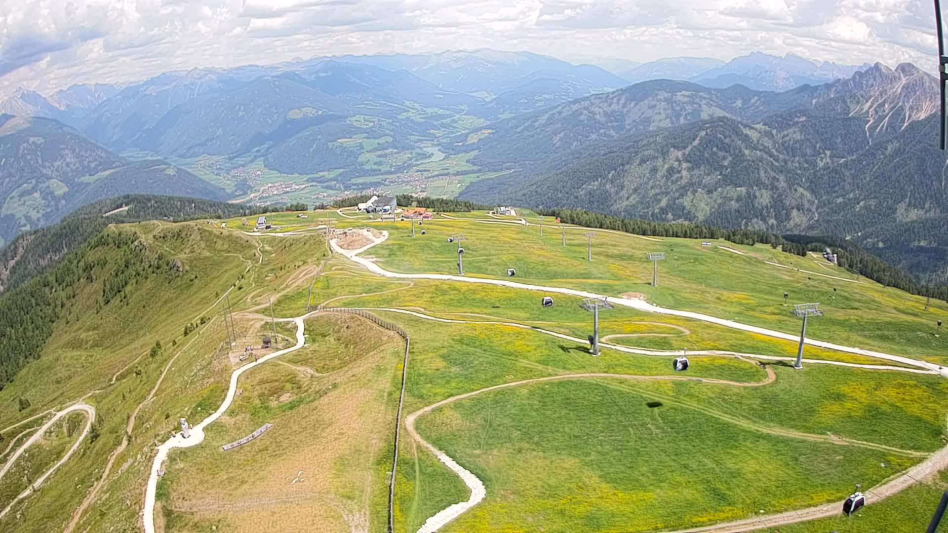 Kronplatz vrh | pogled na Valdaoro – Olang
