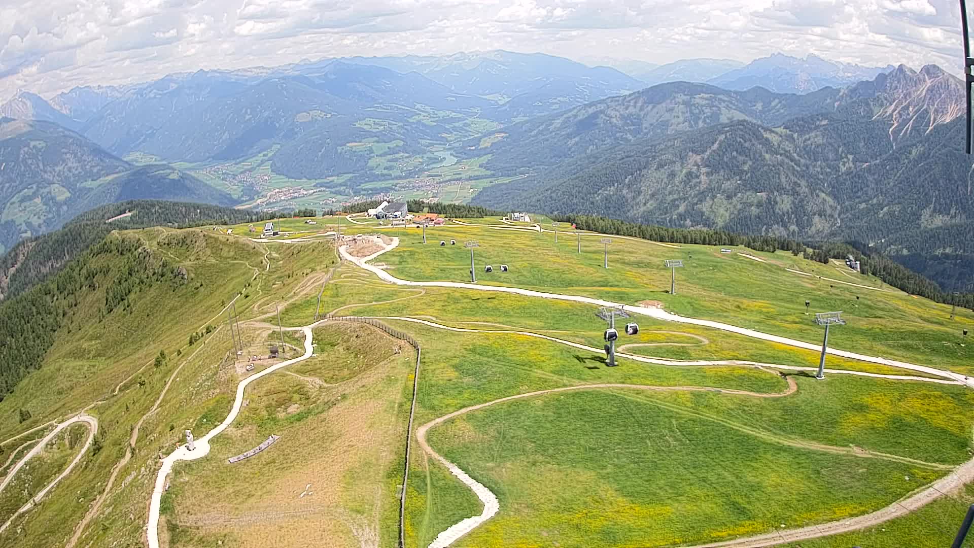 Cima Kronplatz | vista a Valdaora – Olang