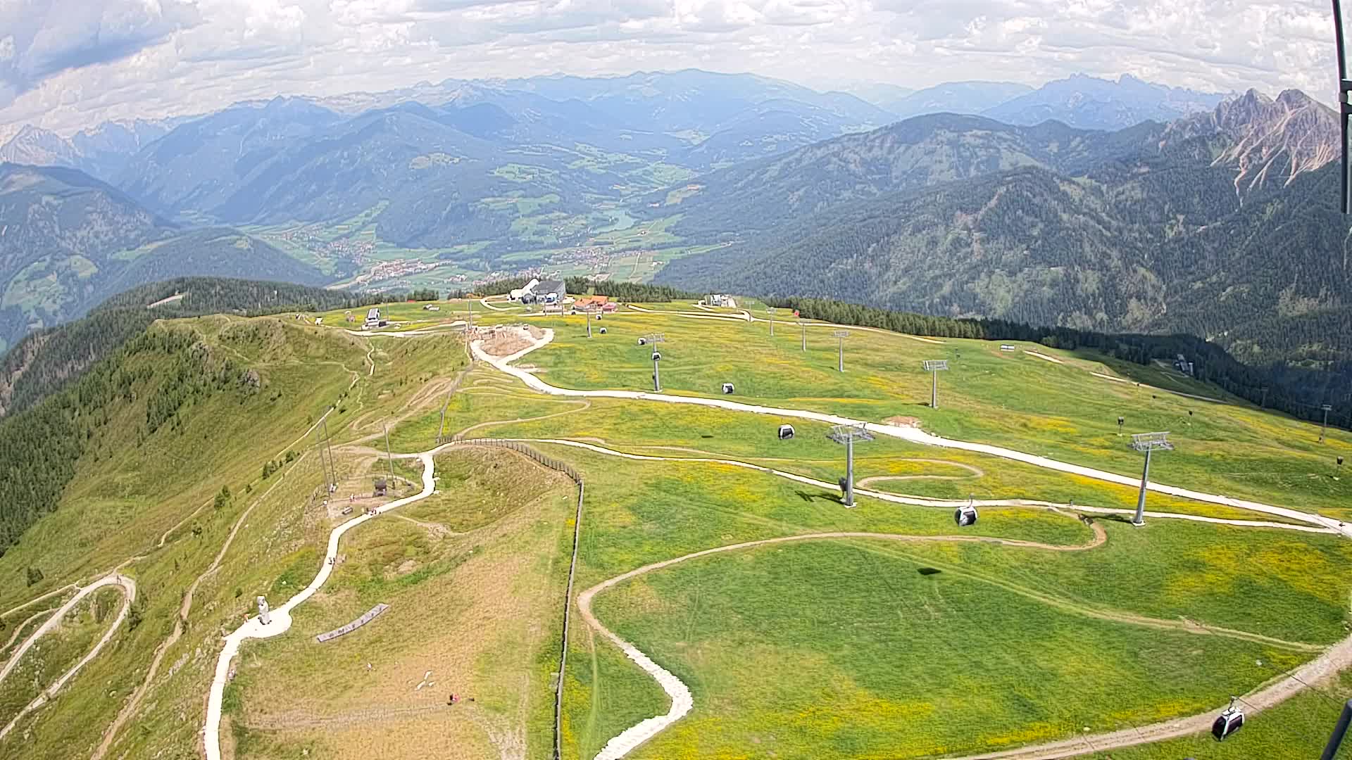 Kronplatz vrh | pogled na Valdaoro – Olang