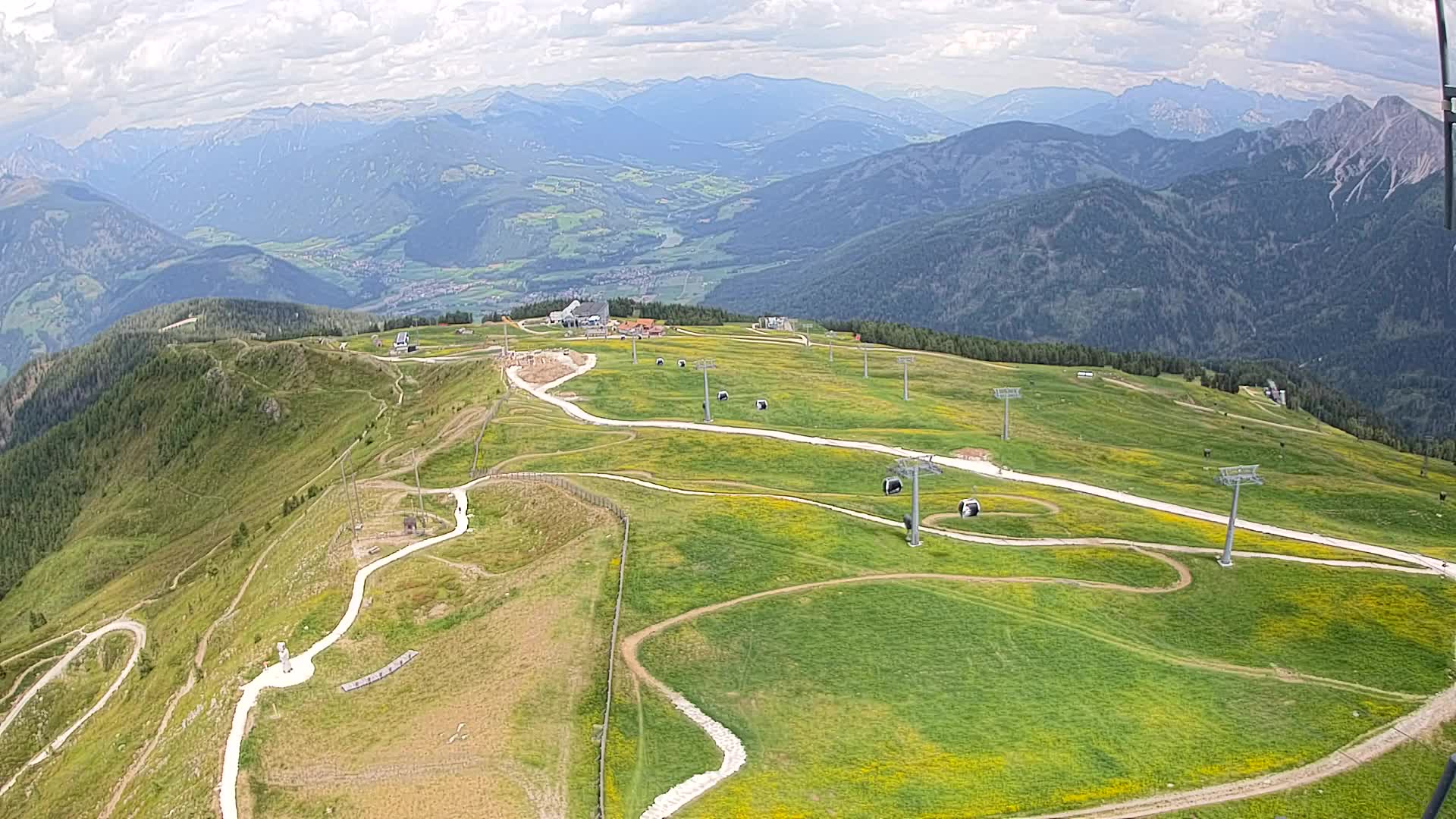 Sommet du Kronplatz | vue sur Valdaora – Olang