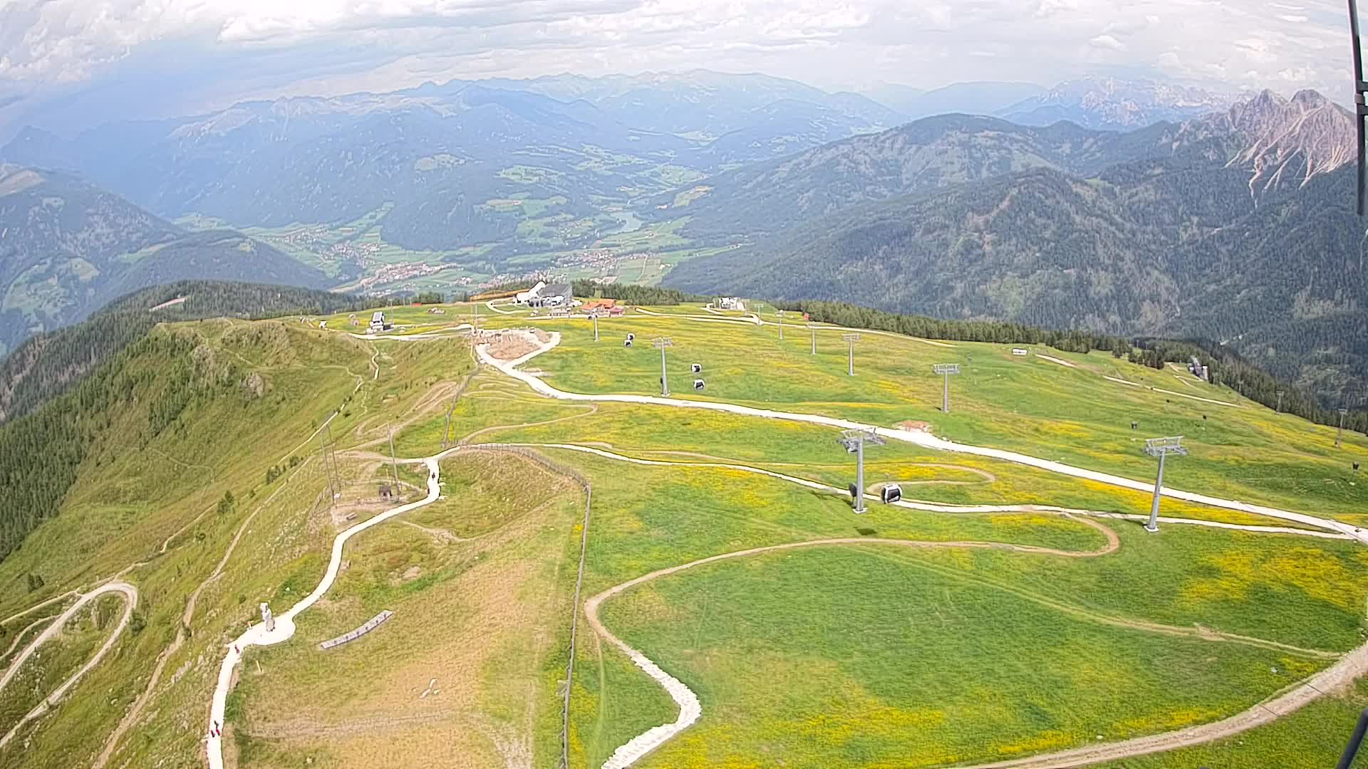 Kronplatz vrh | pogled na Valdaoro – Olang
