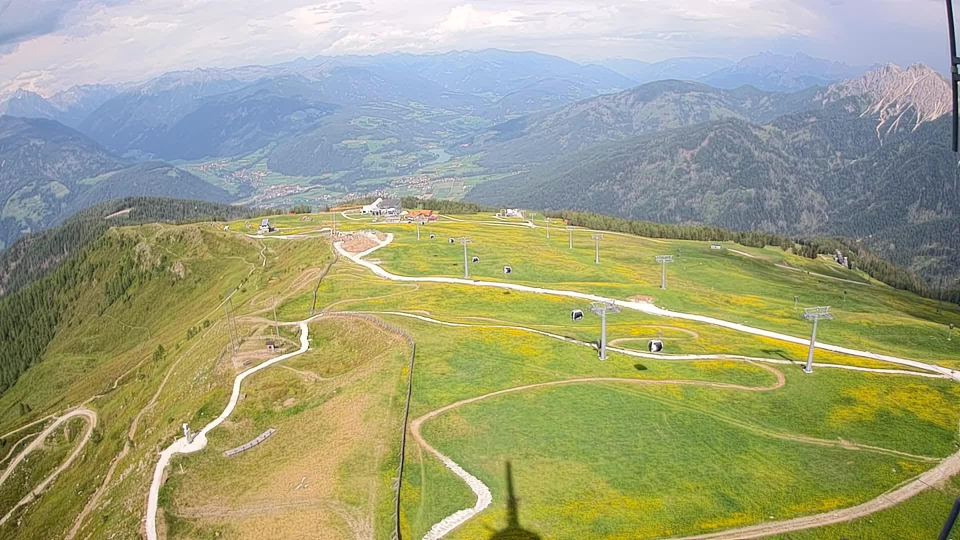 Kronplatz vrh | pogled na Valdaoro – Olang