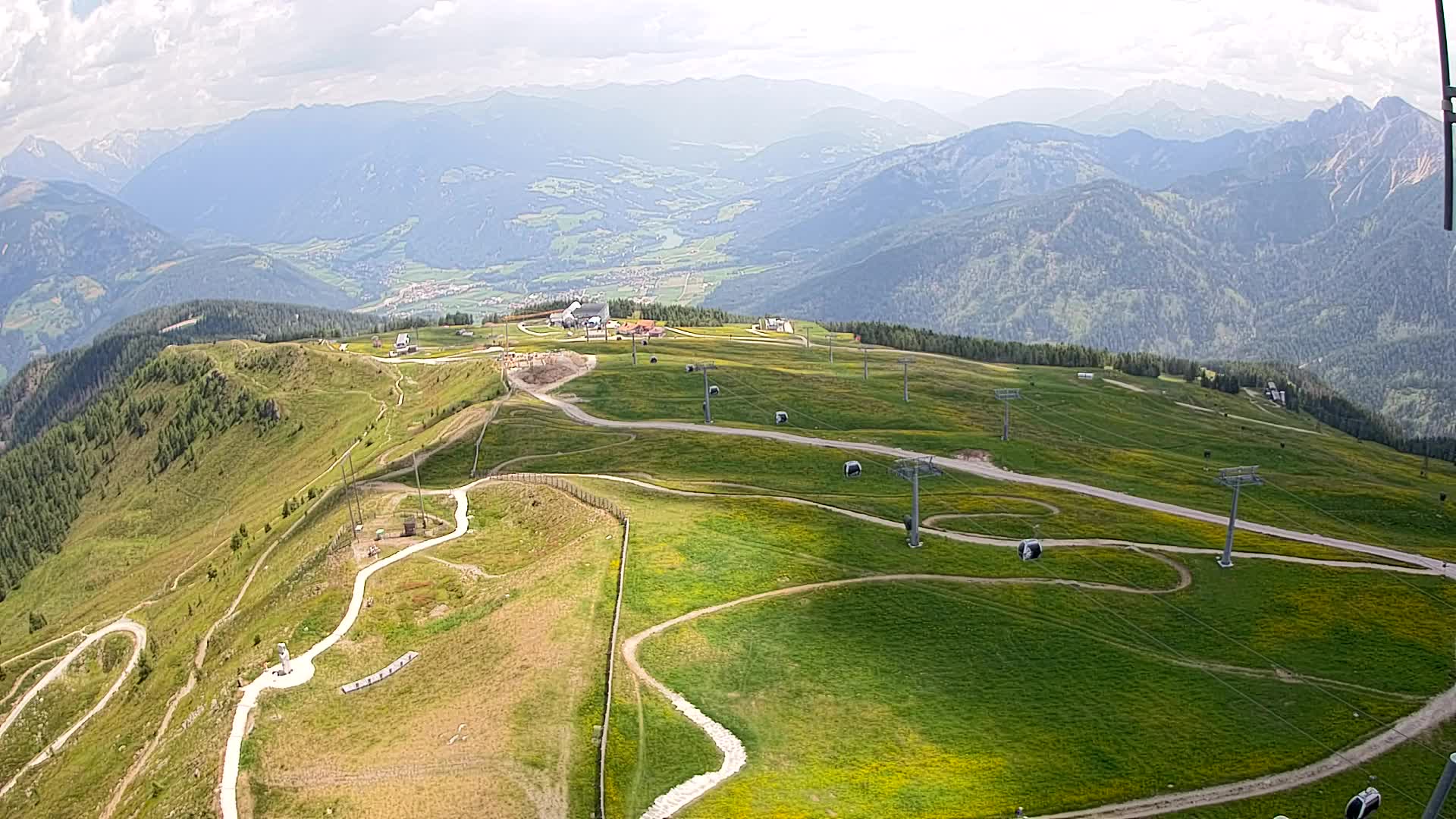 Kronplatz vrh | pogled na Valdaora – Olang
