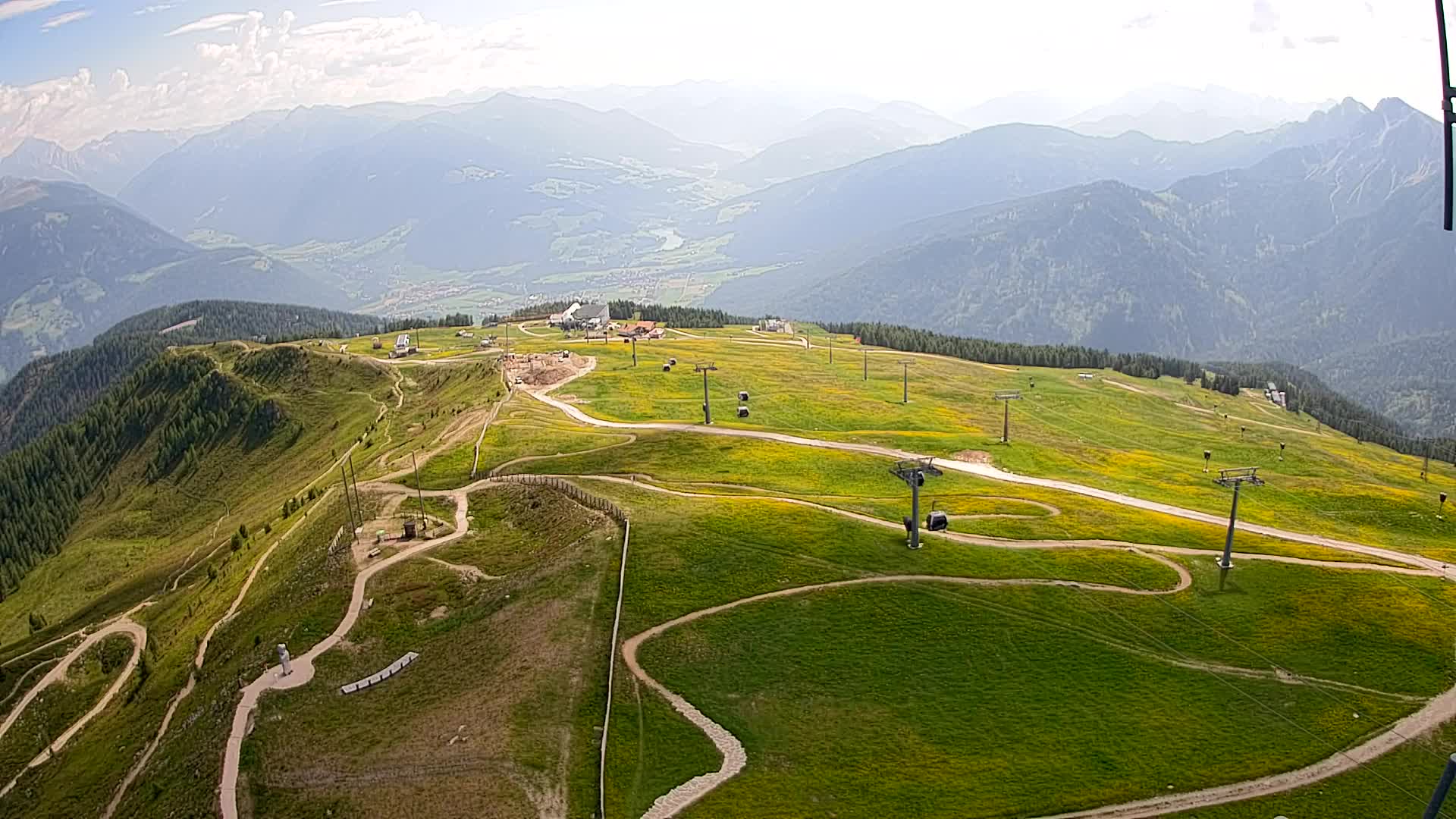 Sommet du Kronplatz | vue sur Valdaora – Olang