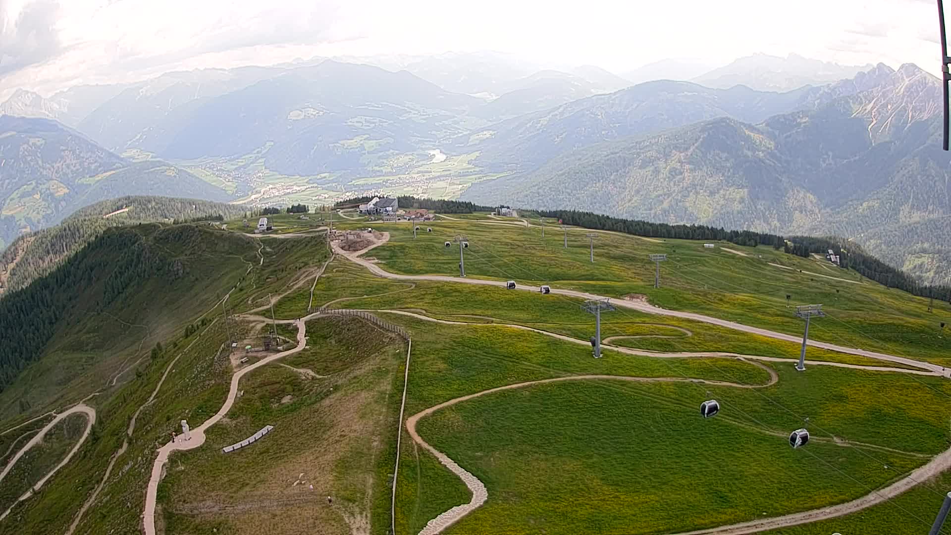 Kronplatz vrh | pogled na Valdaora – Olang