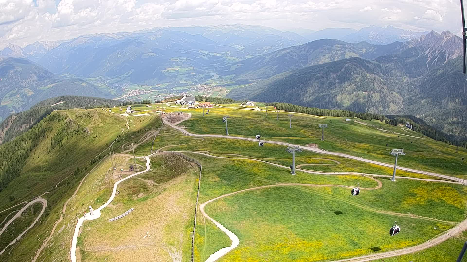 Cima Kronplatz | vista a Valdaora – Olang