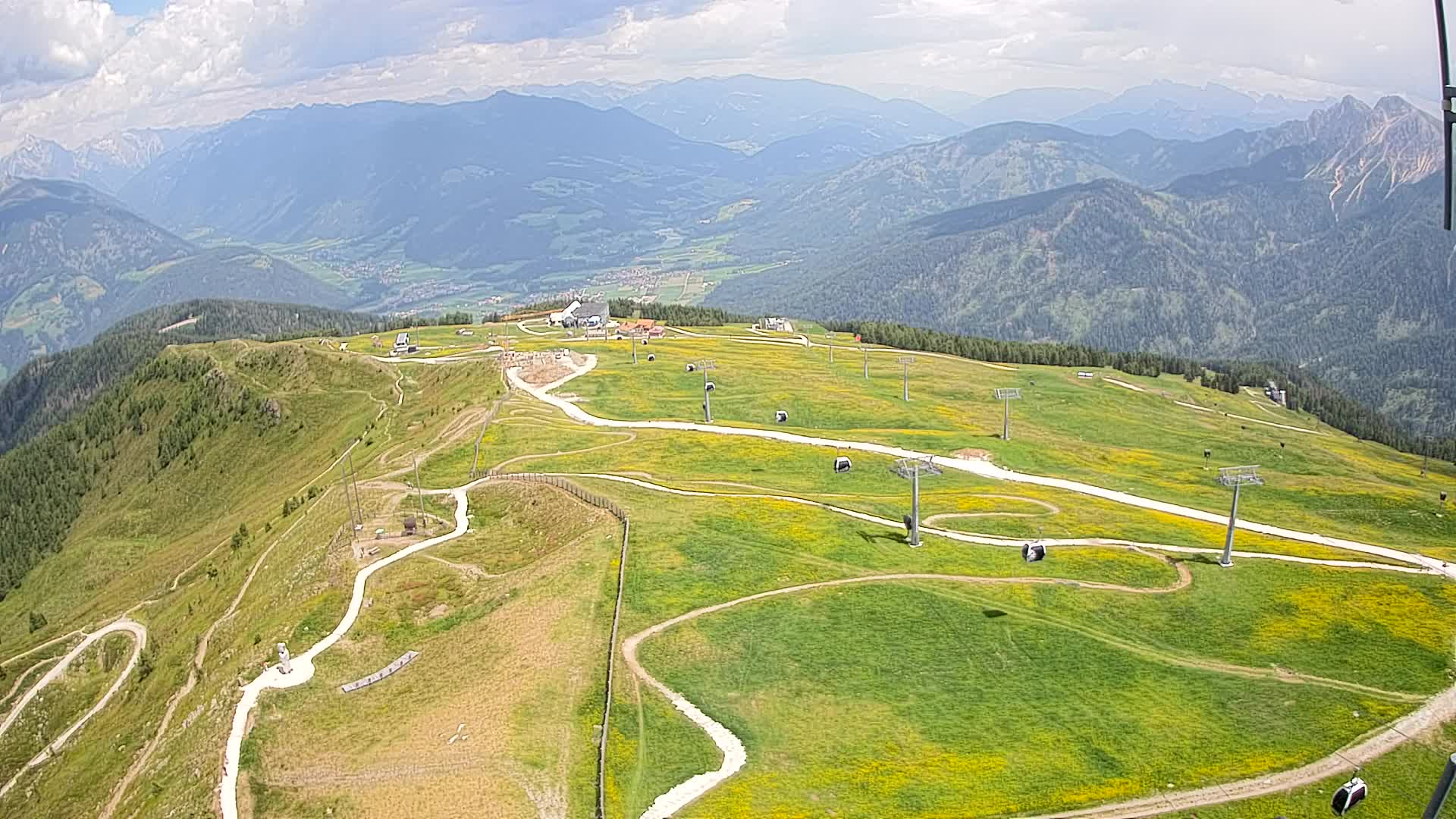 Sommet du Kronplatz | vue sur Valdaora – Olang