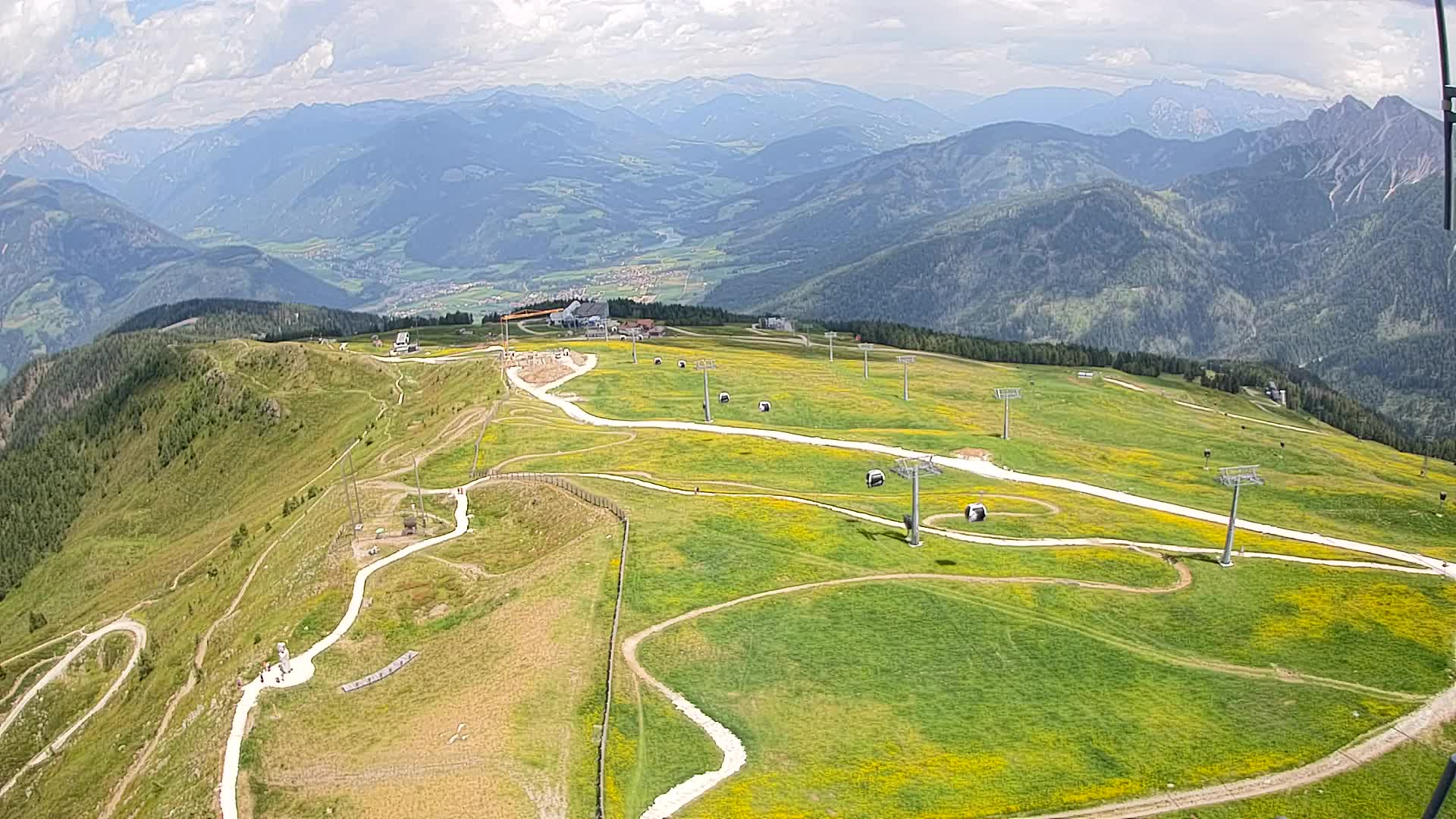 Kronplatz vrh | pogled na Valdaora – Olang