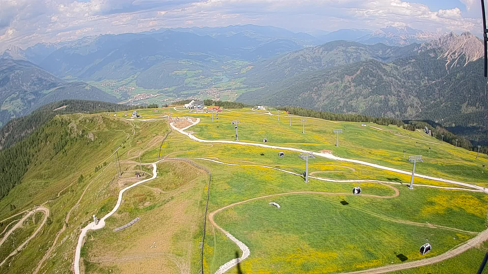 Kronplatz vrh | pogled na Valdaora – Olang