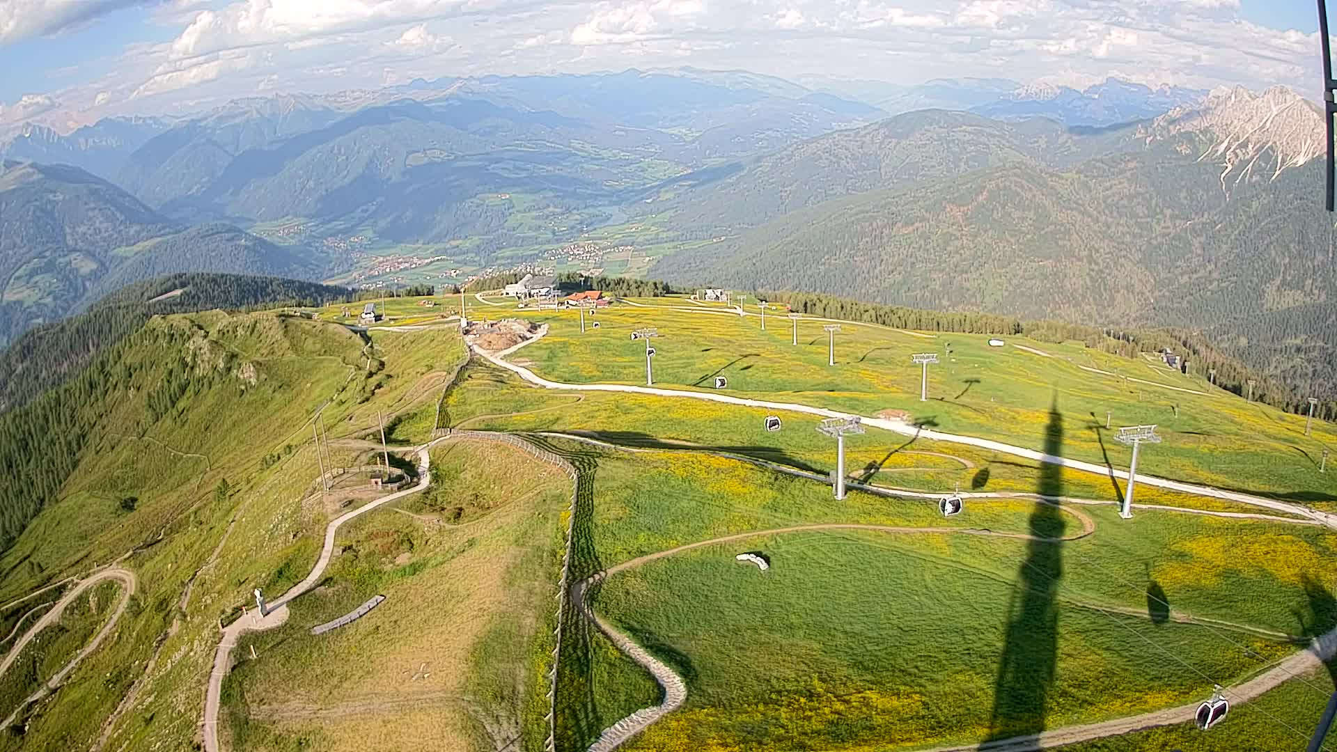 Sommet du Kronplatz | vue sur Valdaora – Olang