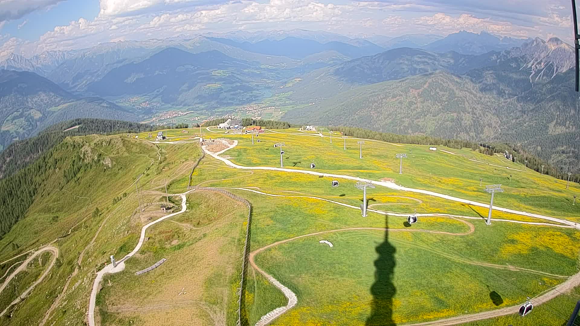 Kronplatz vrh | pogled na Valdaoro – Olang