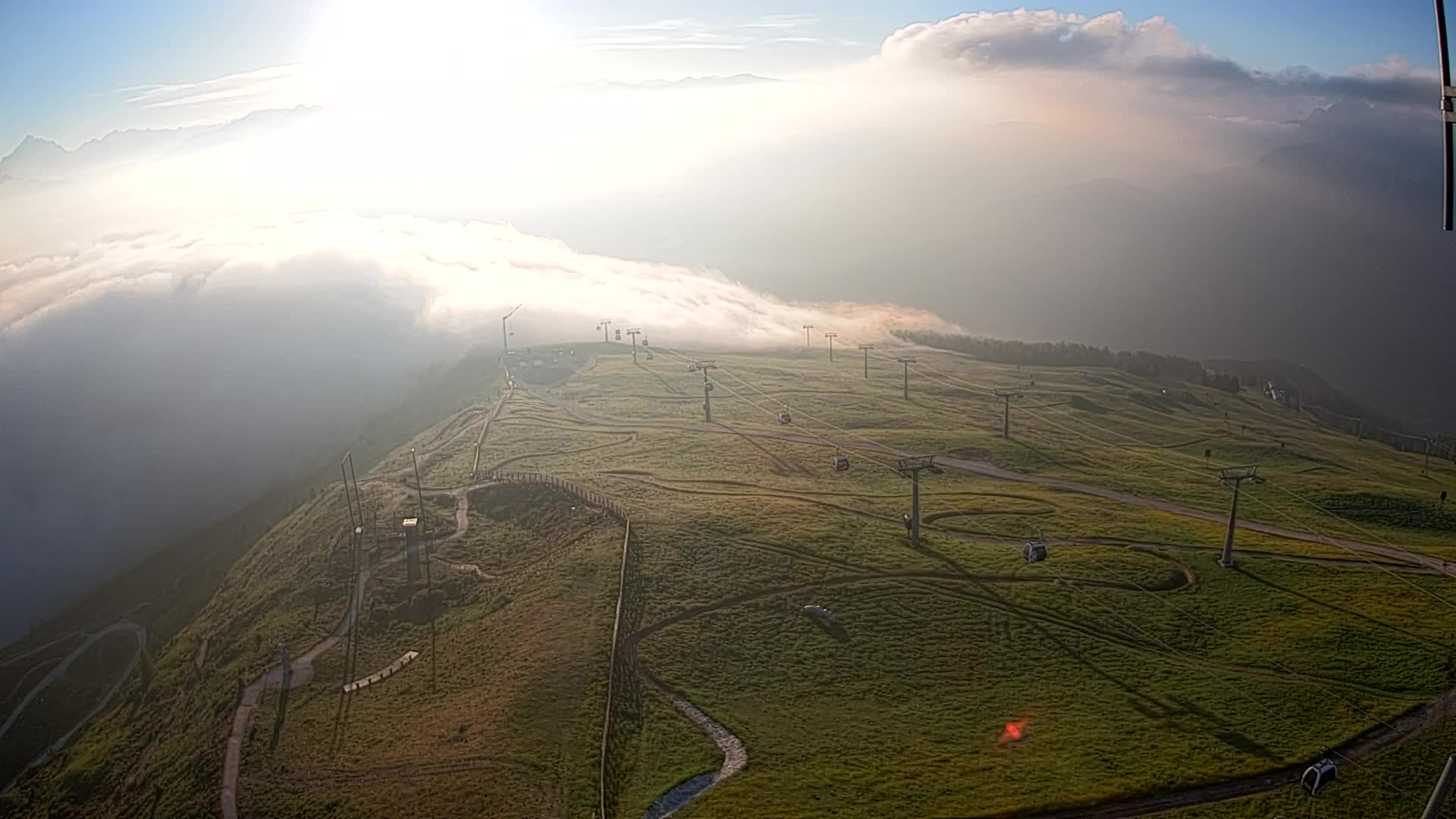 Kronplatz vrh | pogled na Valdaora – Olang